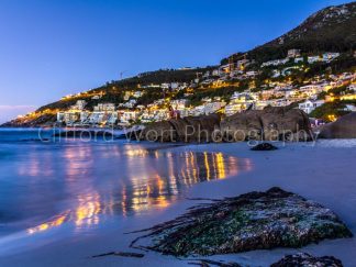 Clifton Beach with sparkling lights 